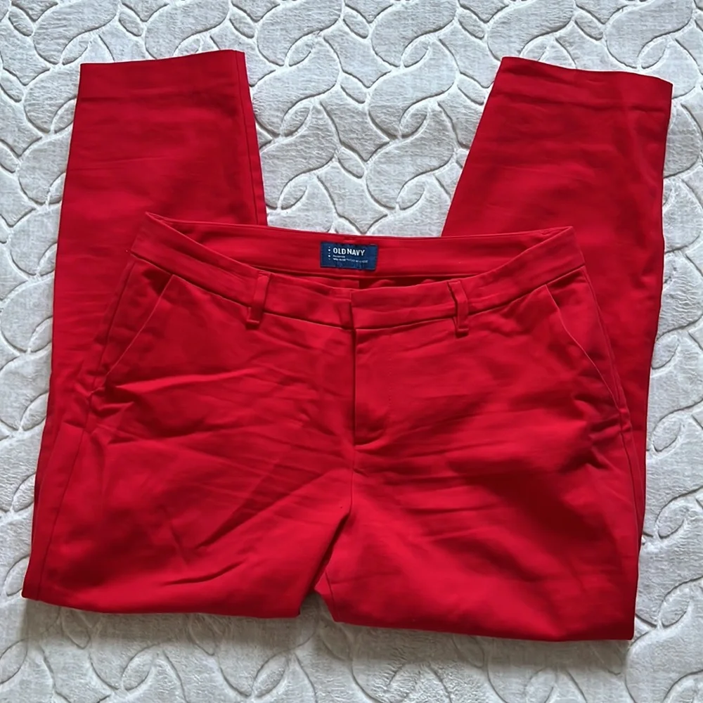 Old Navy Harper Mid Rise Pants Size 8 - Picture 2 of 12